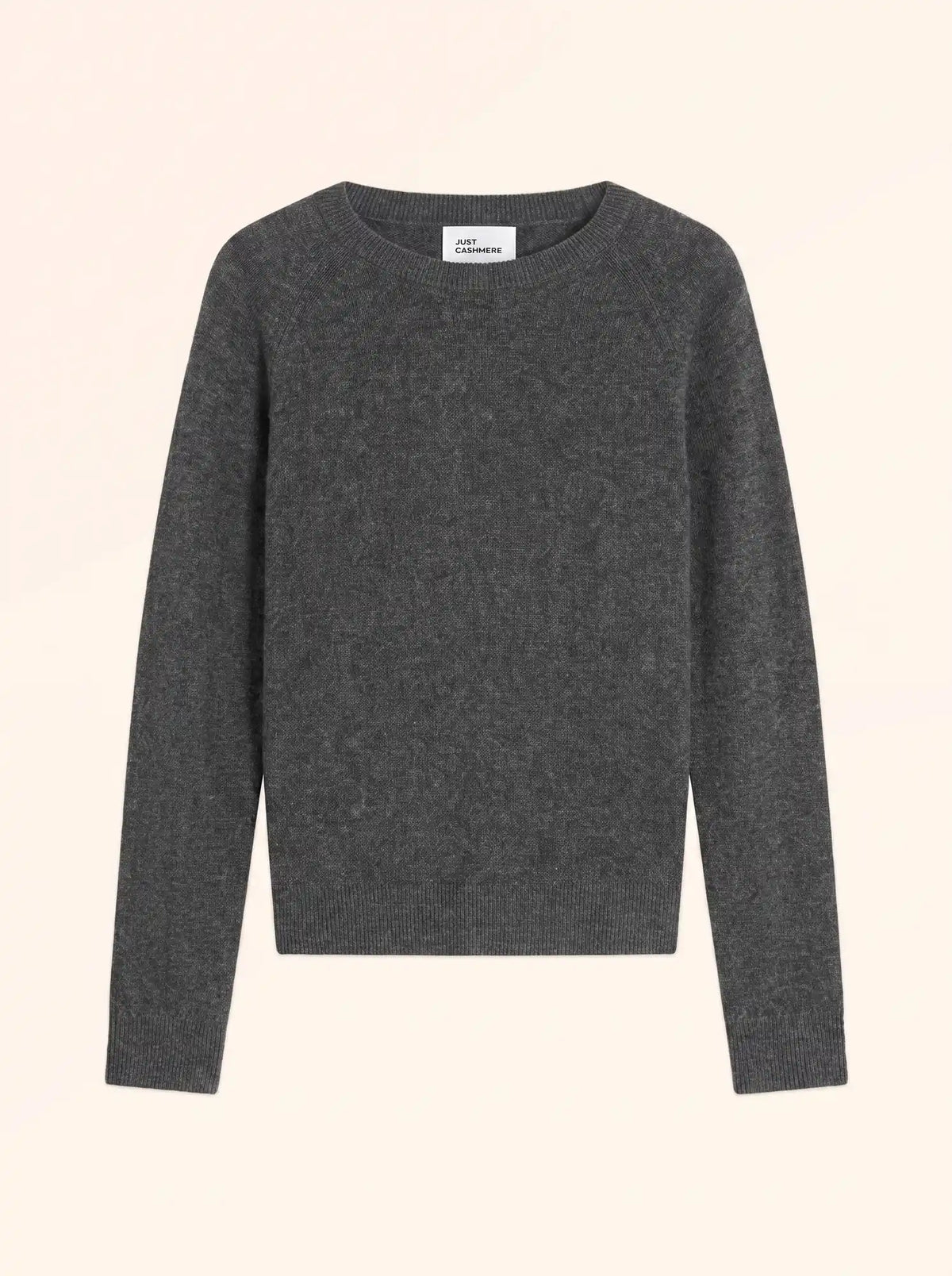 NORENA Pull Col Rond Anthracite Chiné