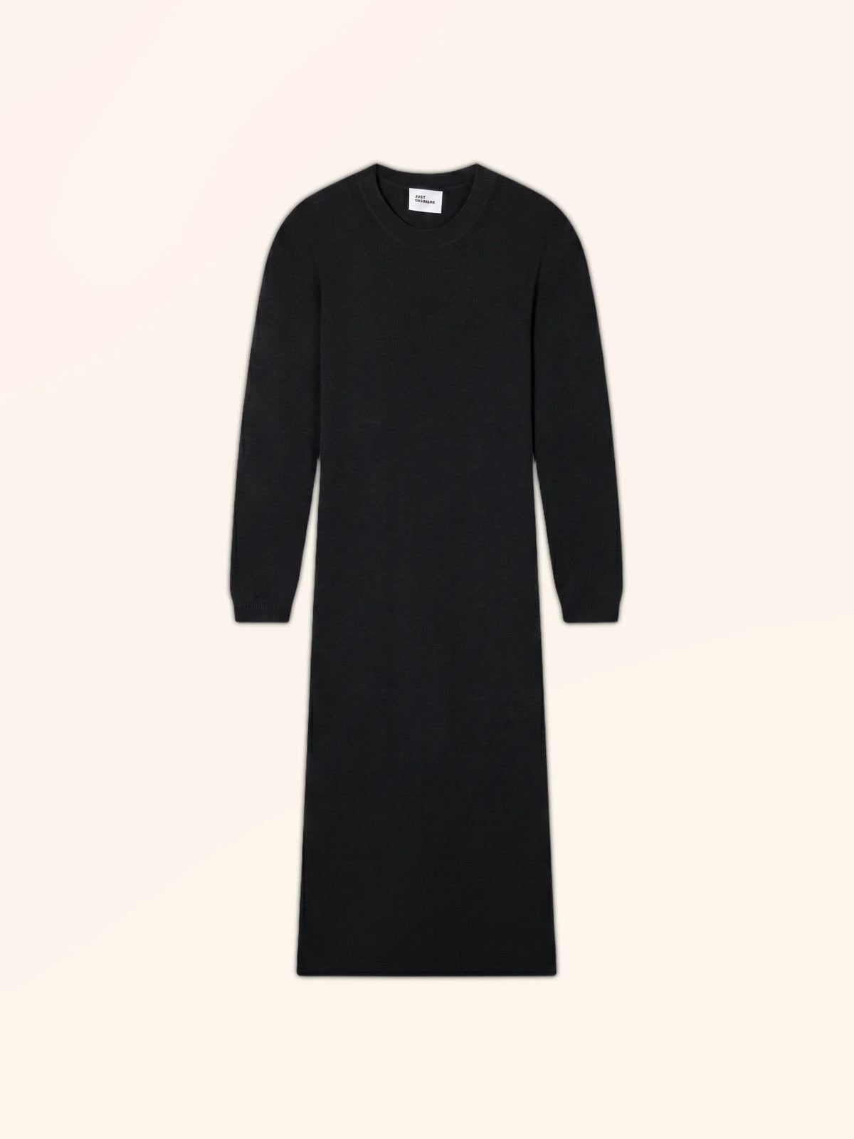 HELENA Robe Col Rond Noir