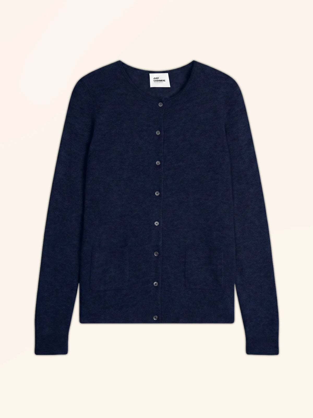 KATHARINE Cardigan Col Rond Bleu Marine