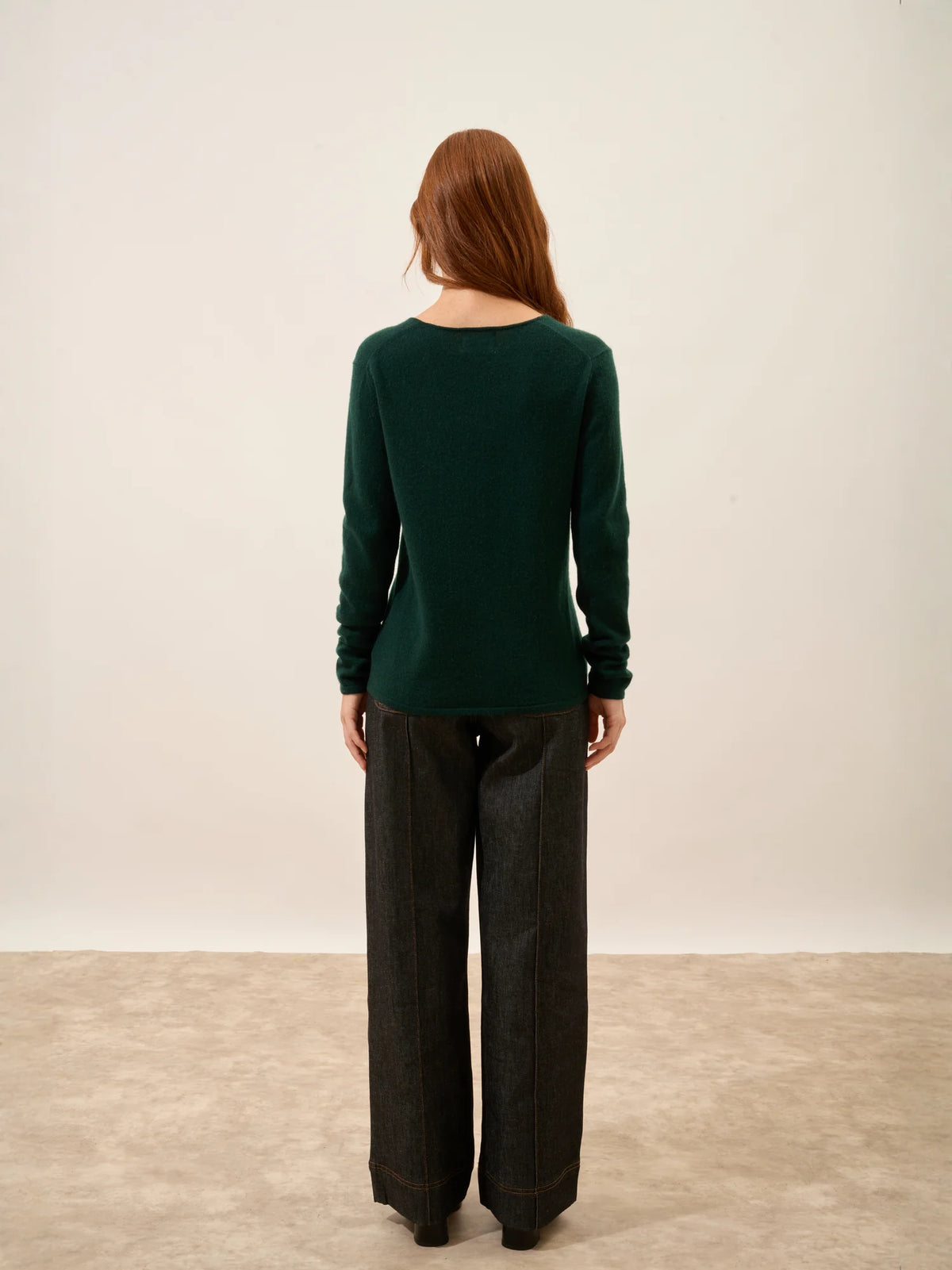 NORMA Cardigan Col V Cyprès