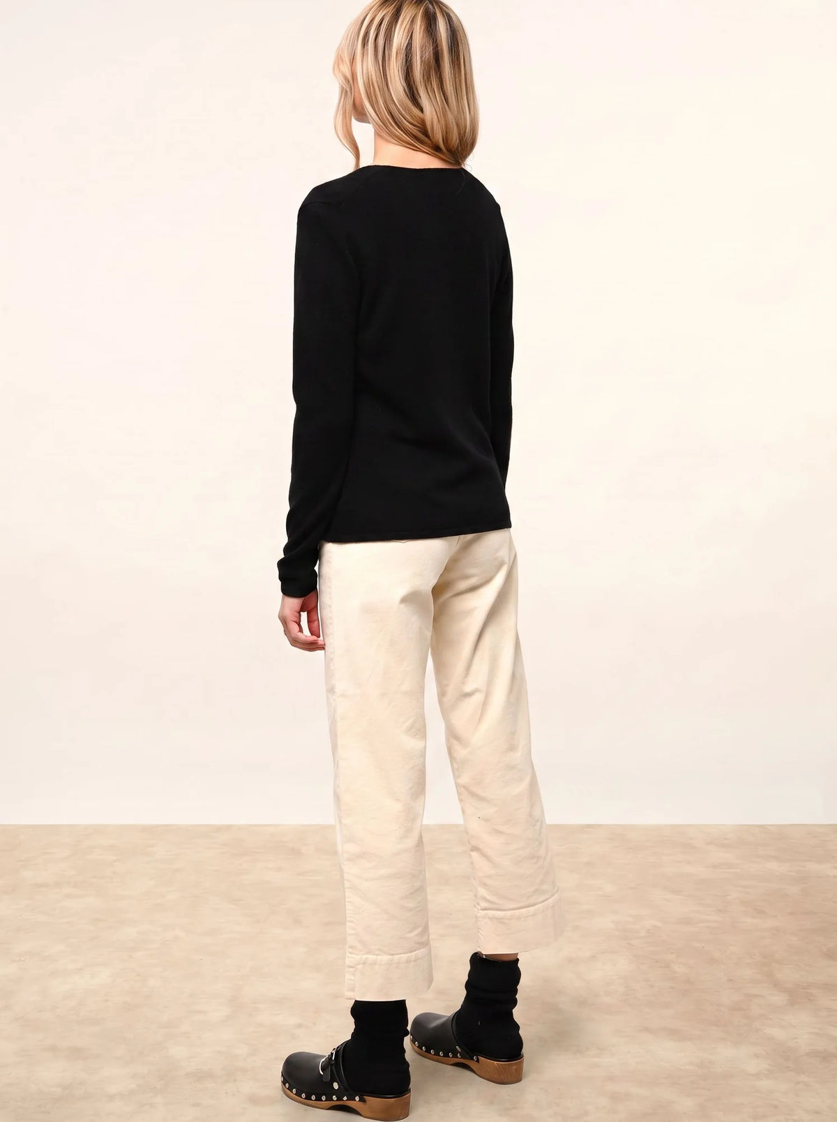 NORMA Cardigan Col V Noir