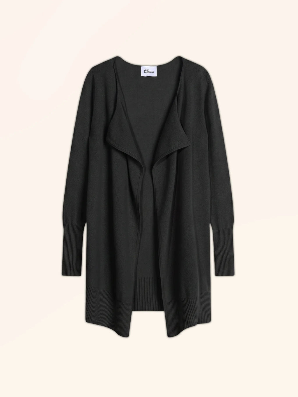 BROOKE Lange Jacke Schwarz