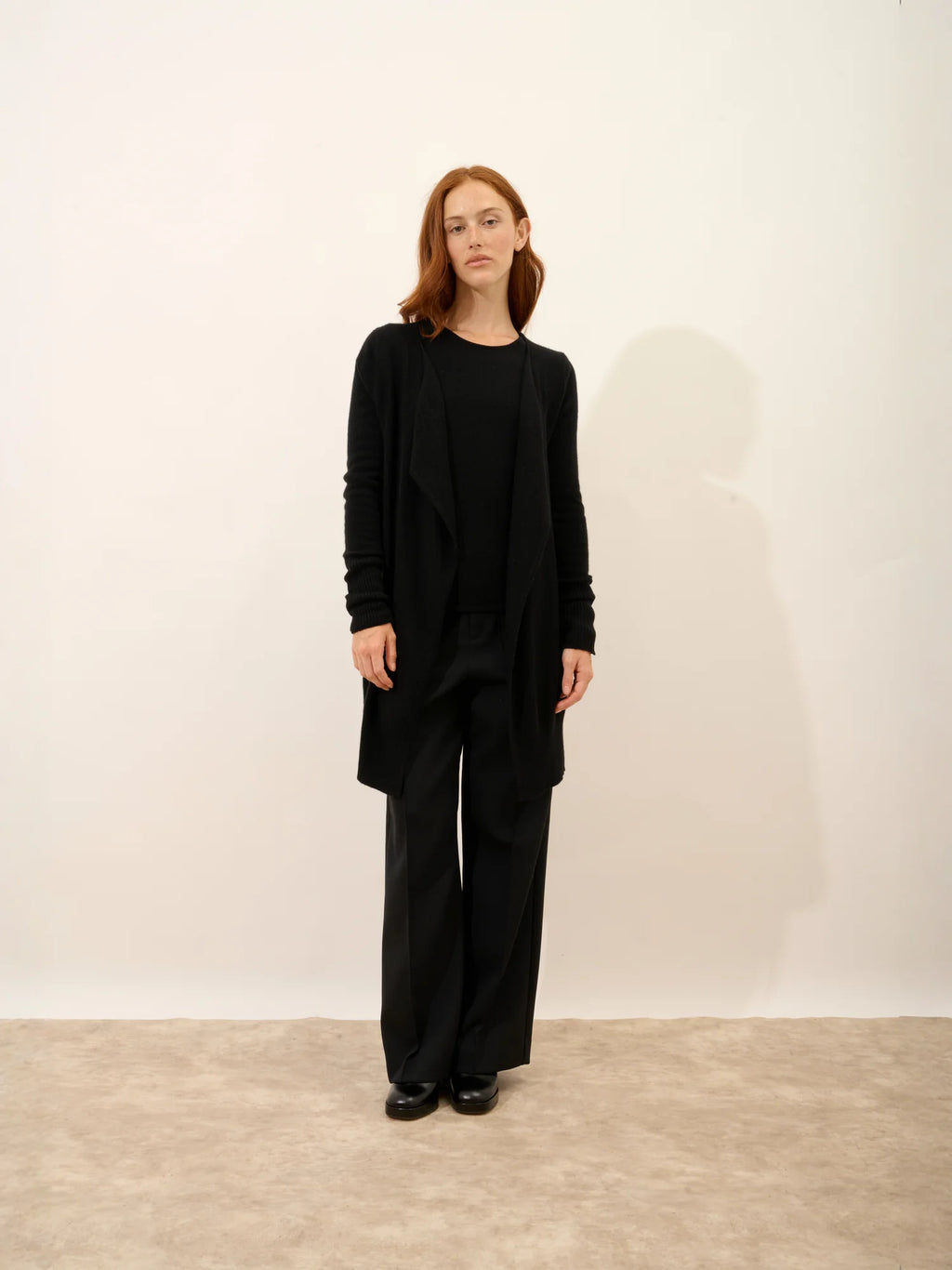 BROOKE Lange Jacke Schwarz