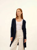 BROOKE Lange Jacke Marineblau