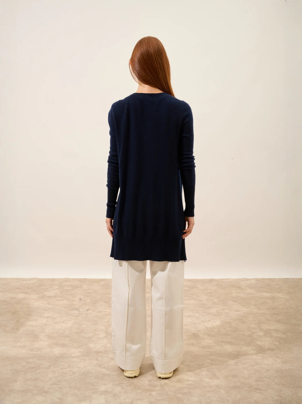 BROOKE Lange Jacke Marineblau