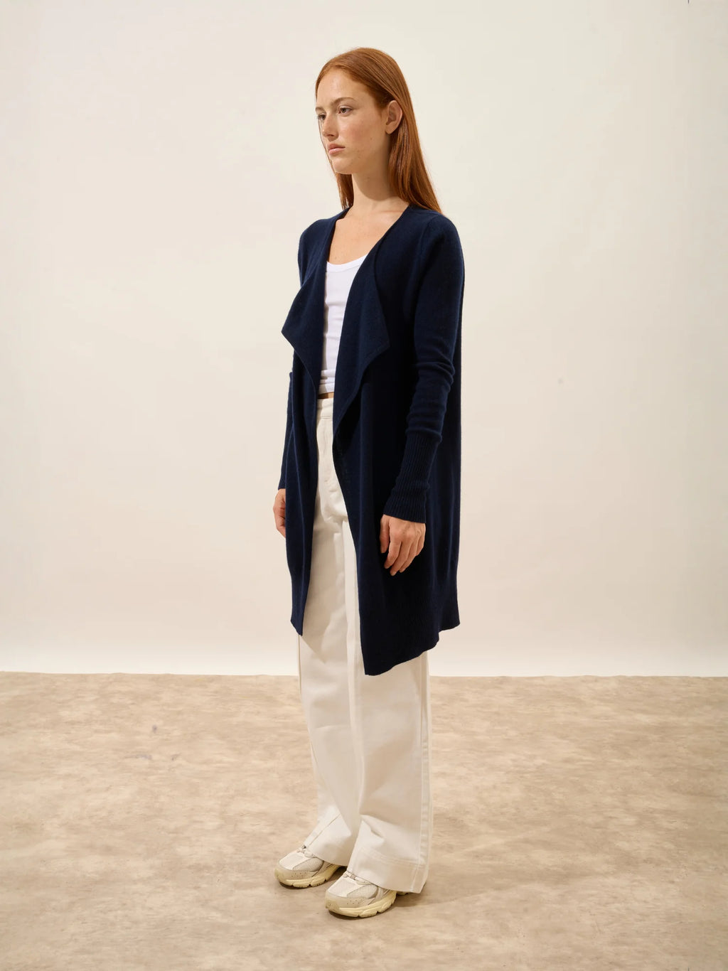 BROOKE Lange Jacke Marineblau