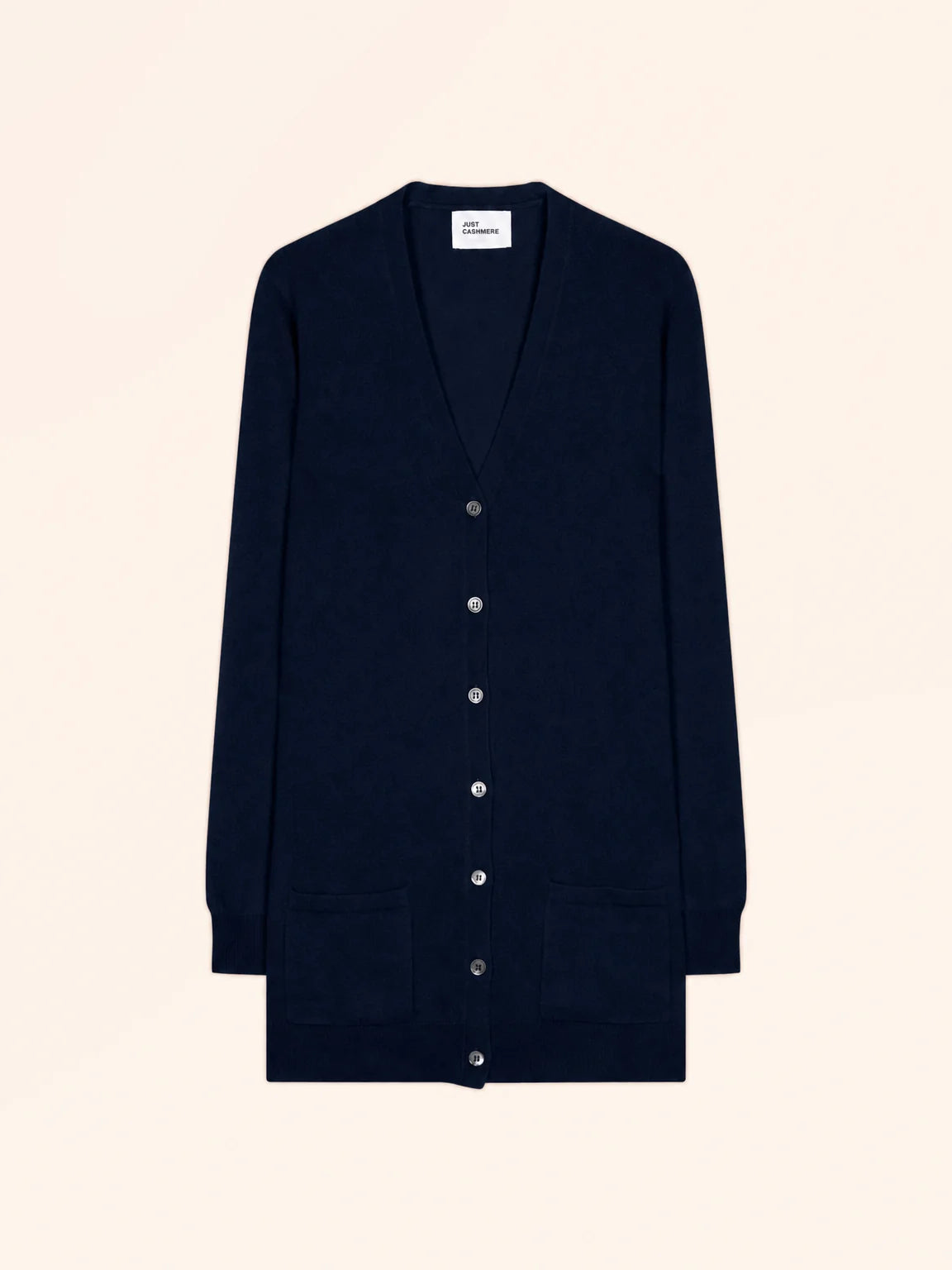 TOMMIE Cardigan Col V Bleu Marine