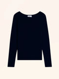 GRACE Pull Col Bateau Bleu Marine