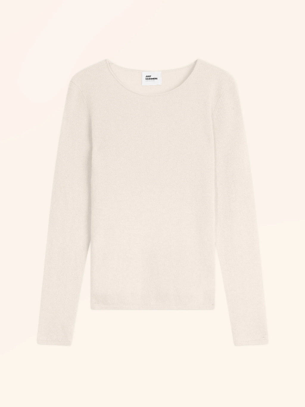 GRACE Pullover U-Boot-Ausschnitt Elfenbein