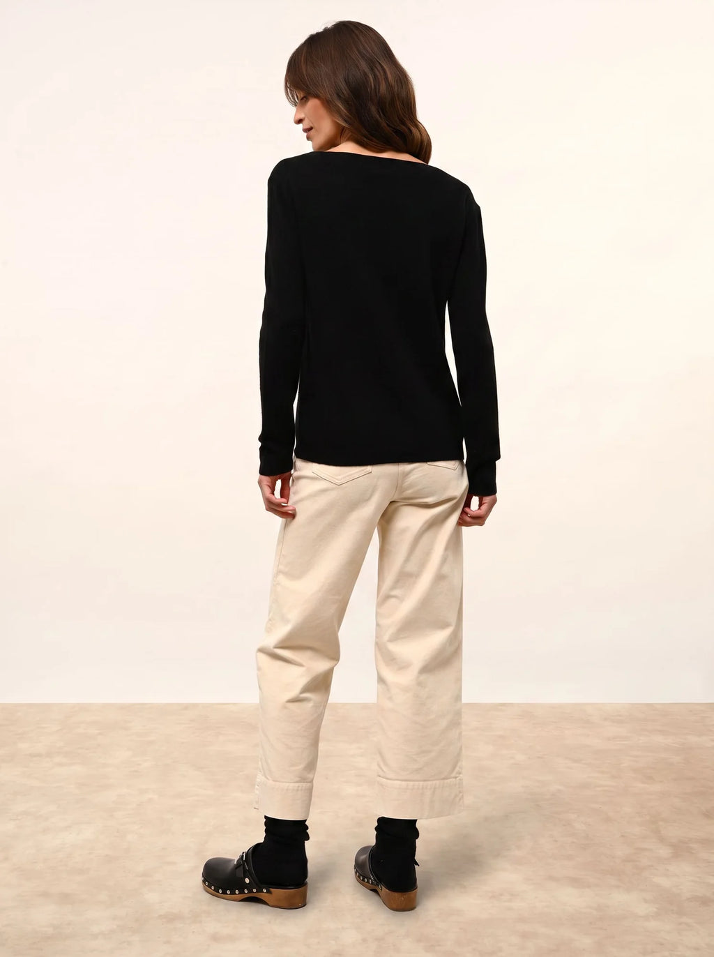 FIONA Sweater Crew Neck Black