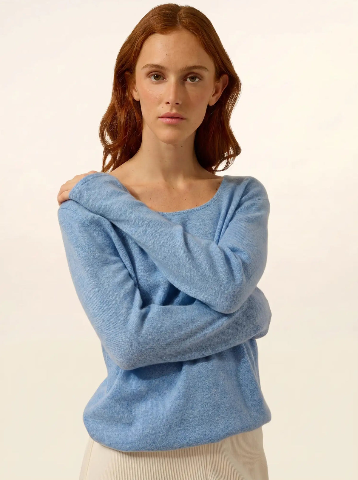 FIONA Pull Col Rond Ciel