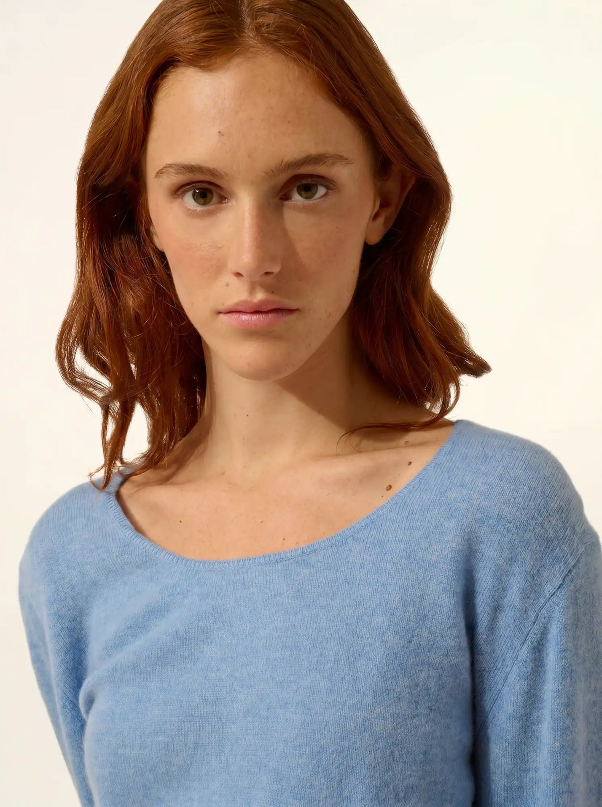 FIONA Pull Col Rond Ciel
