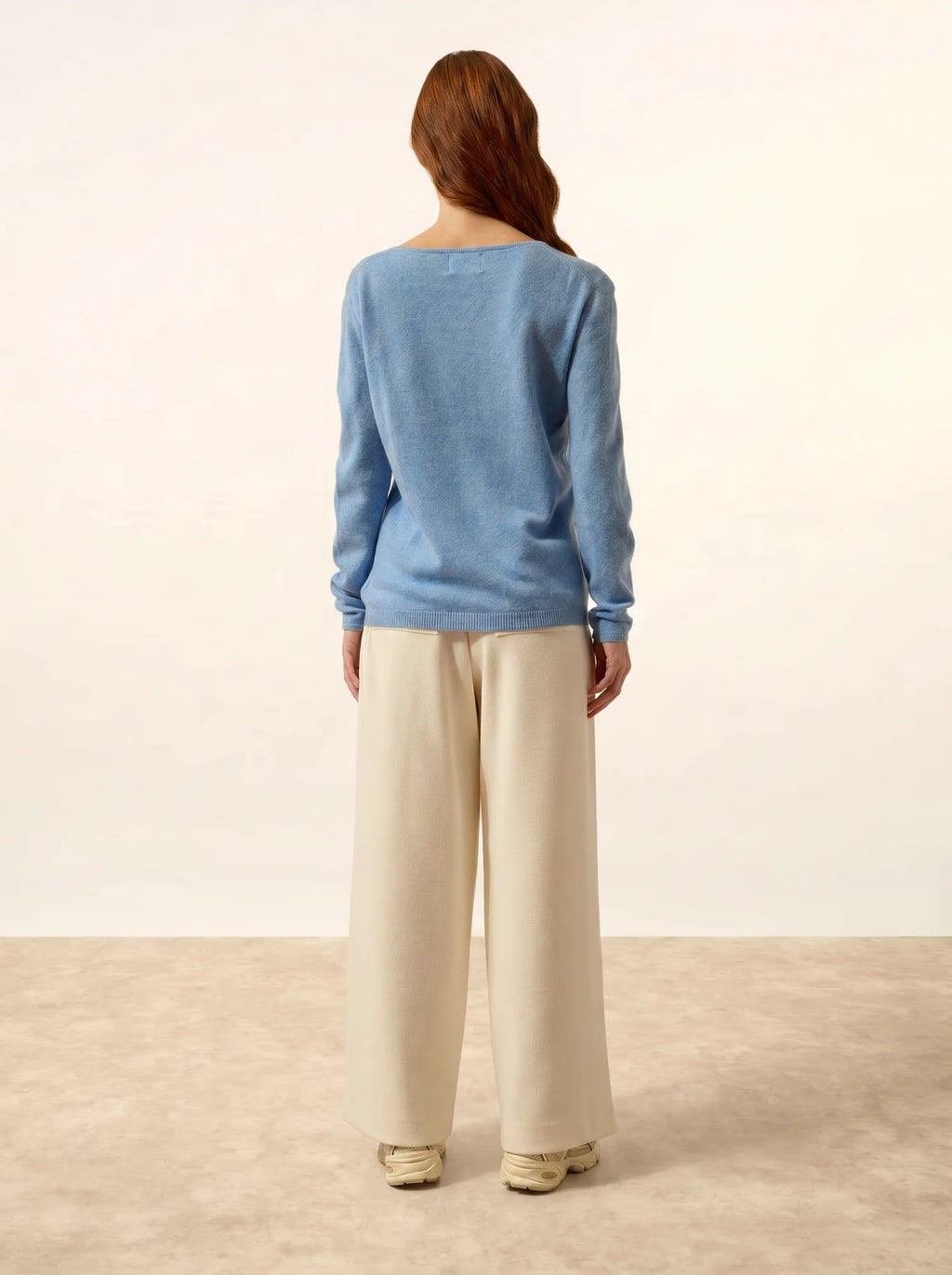 FIONA Pull Col Rond Ciel