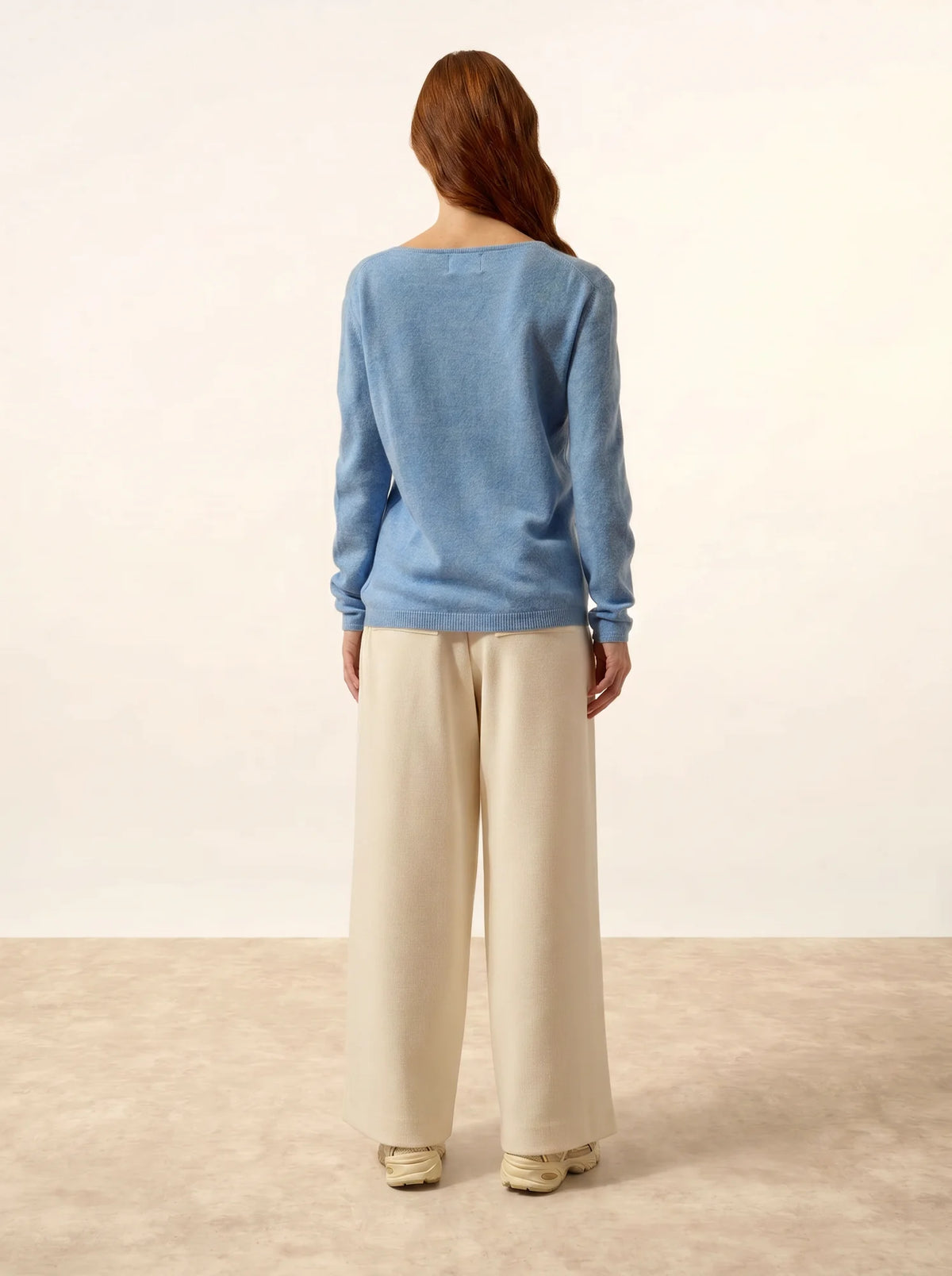 FIONA Pull Col Rond Ciel