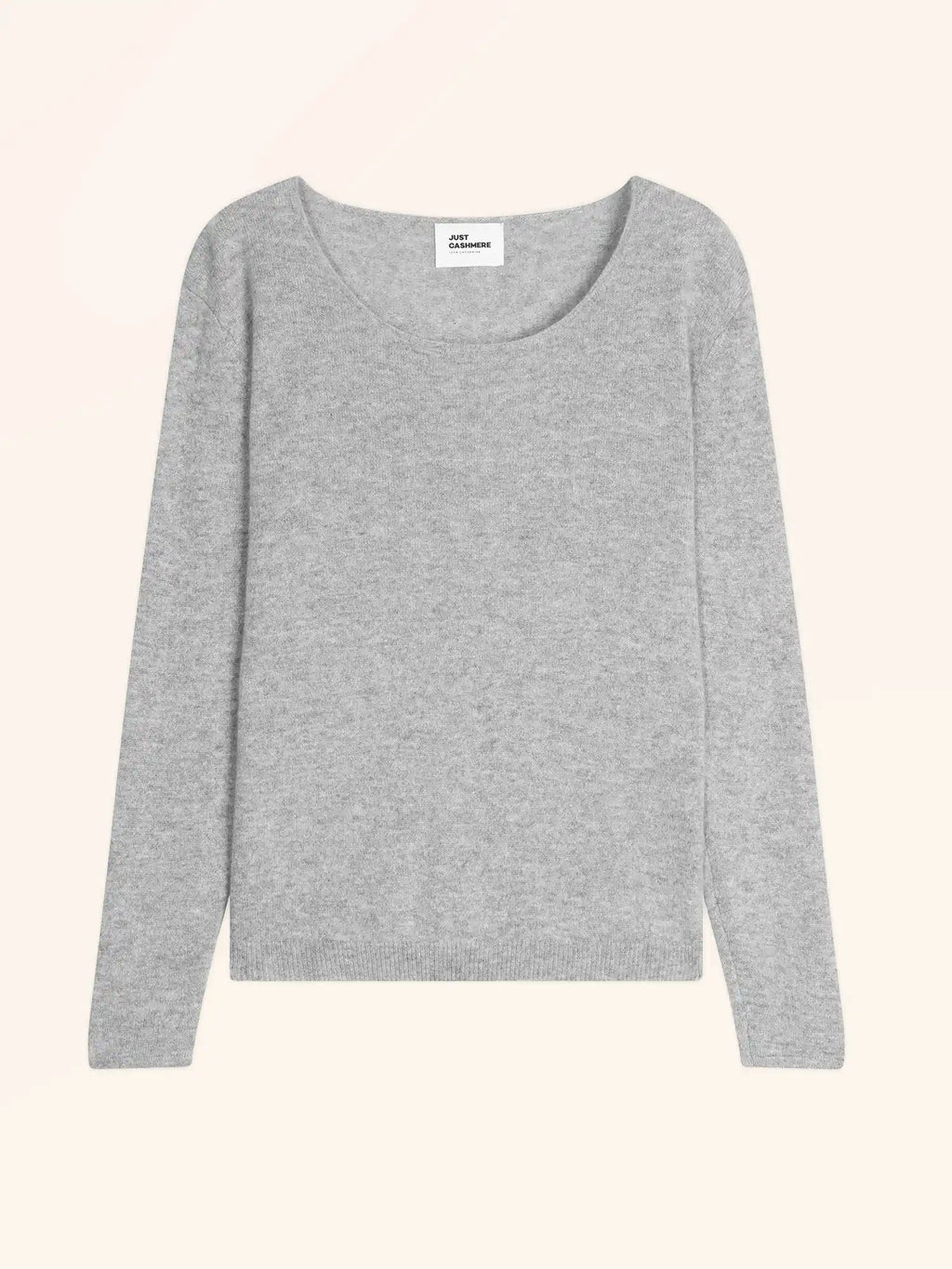 FIONA Pull Col Rond Nuage Chiné