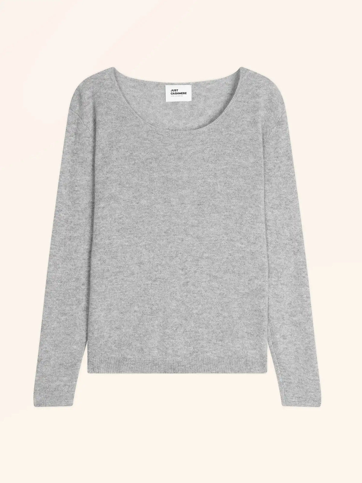 FIONA Pull Col Rond Nuage Chiné