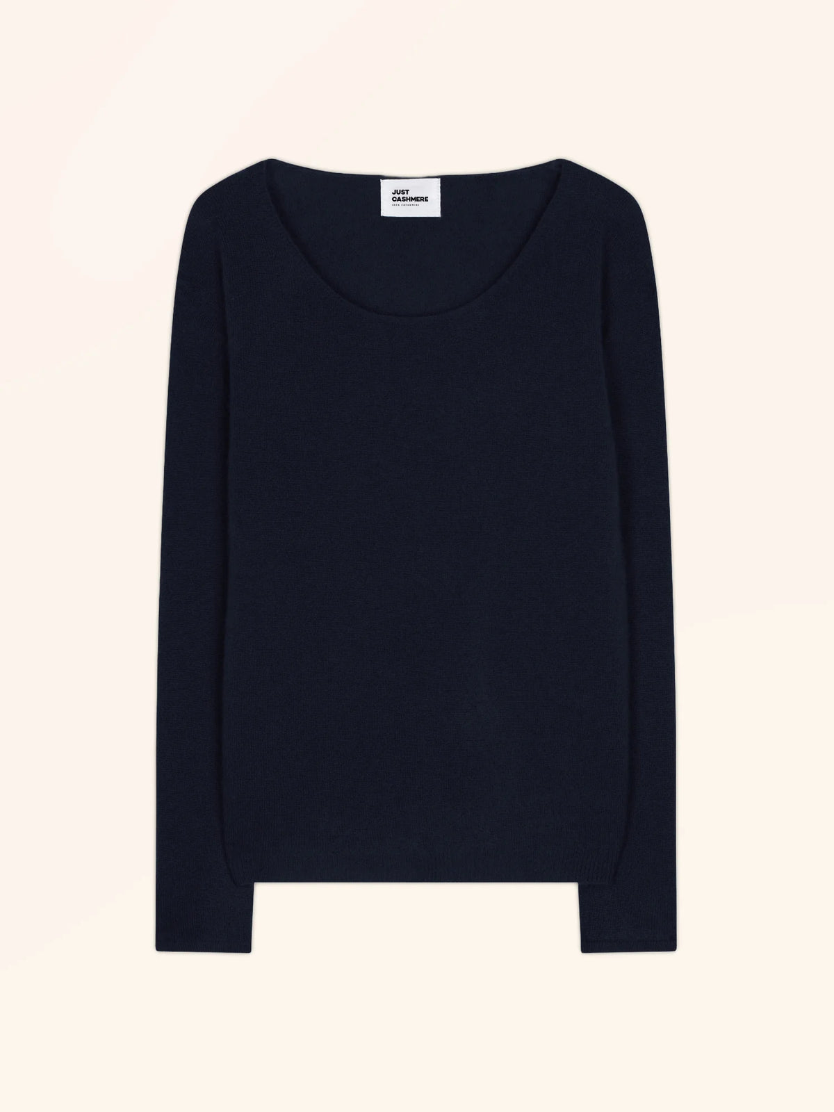 FIONA Pull Col Rond Bleu Marine
