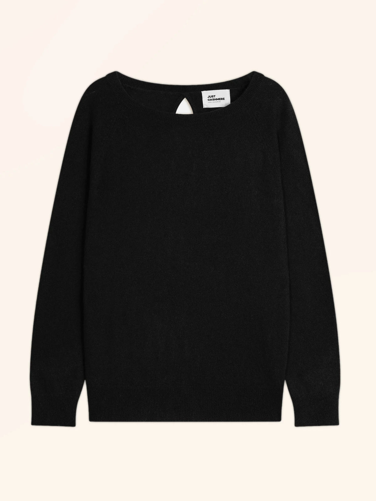 ABIGAILE Pull Col Bateau Goutte Dos Noir