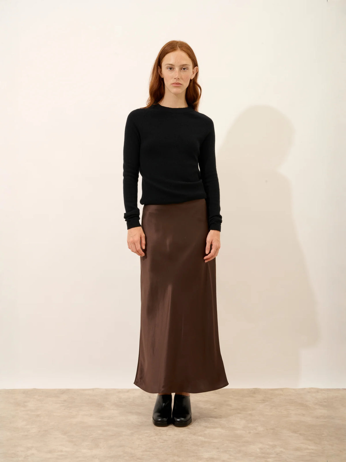 JANE Pull Col Rond Noir