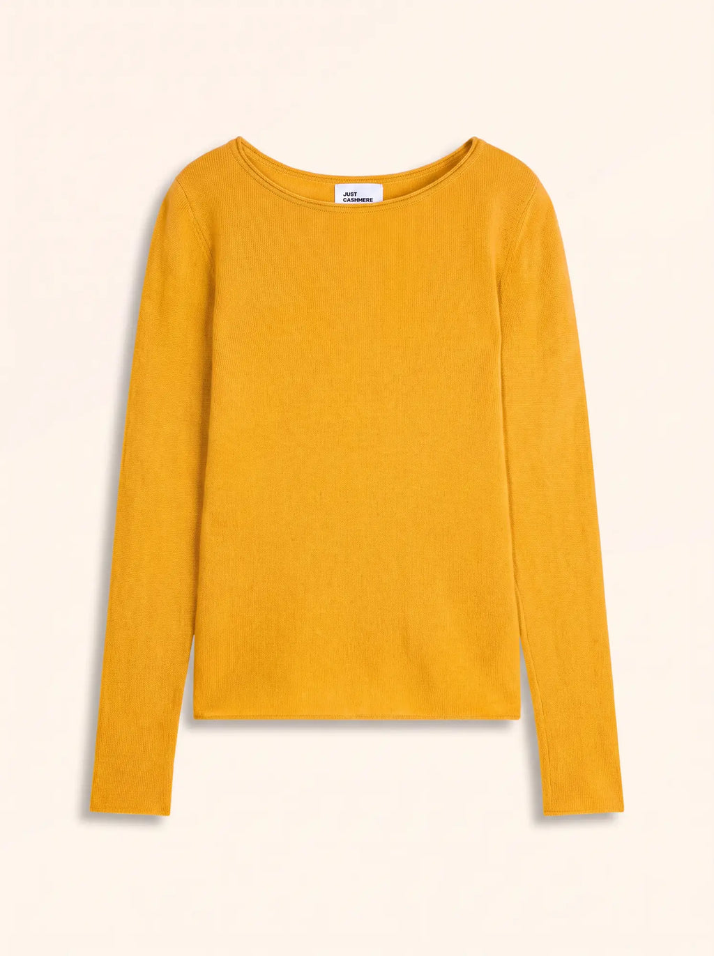 VIVIAN Pull Col Rond Curcuma