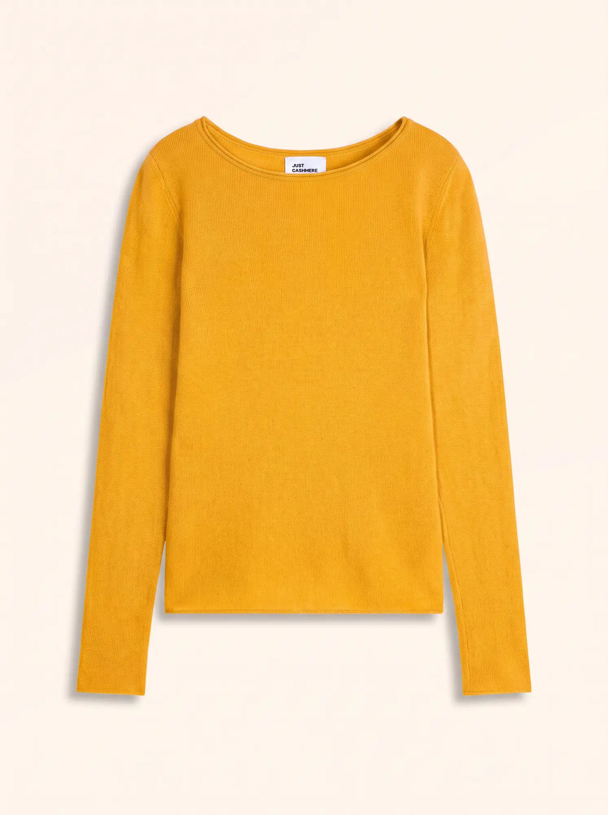 VIVIAN Pull Col Rond Curcuma