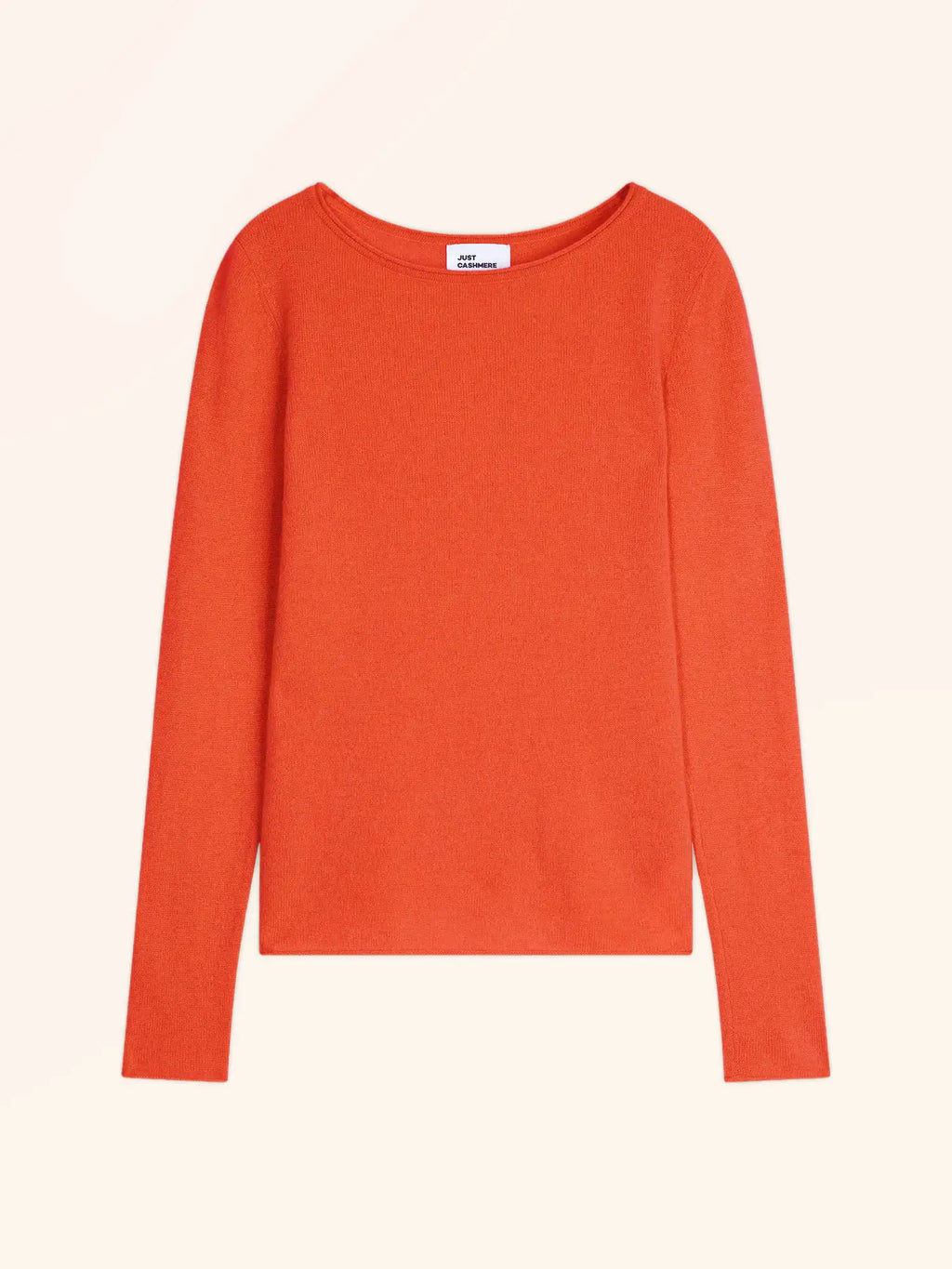 VIVIAN Pull Col Rond Orange
