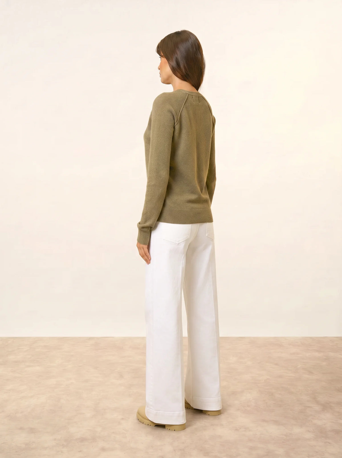 HELEN Pull Col Rond Army