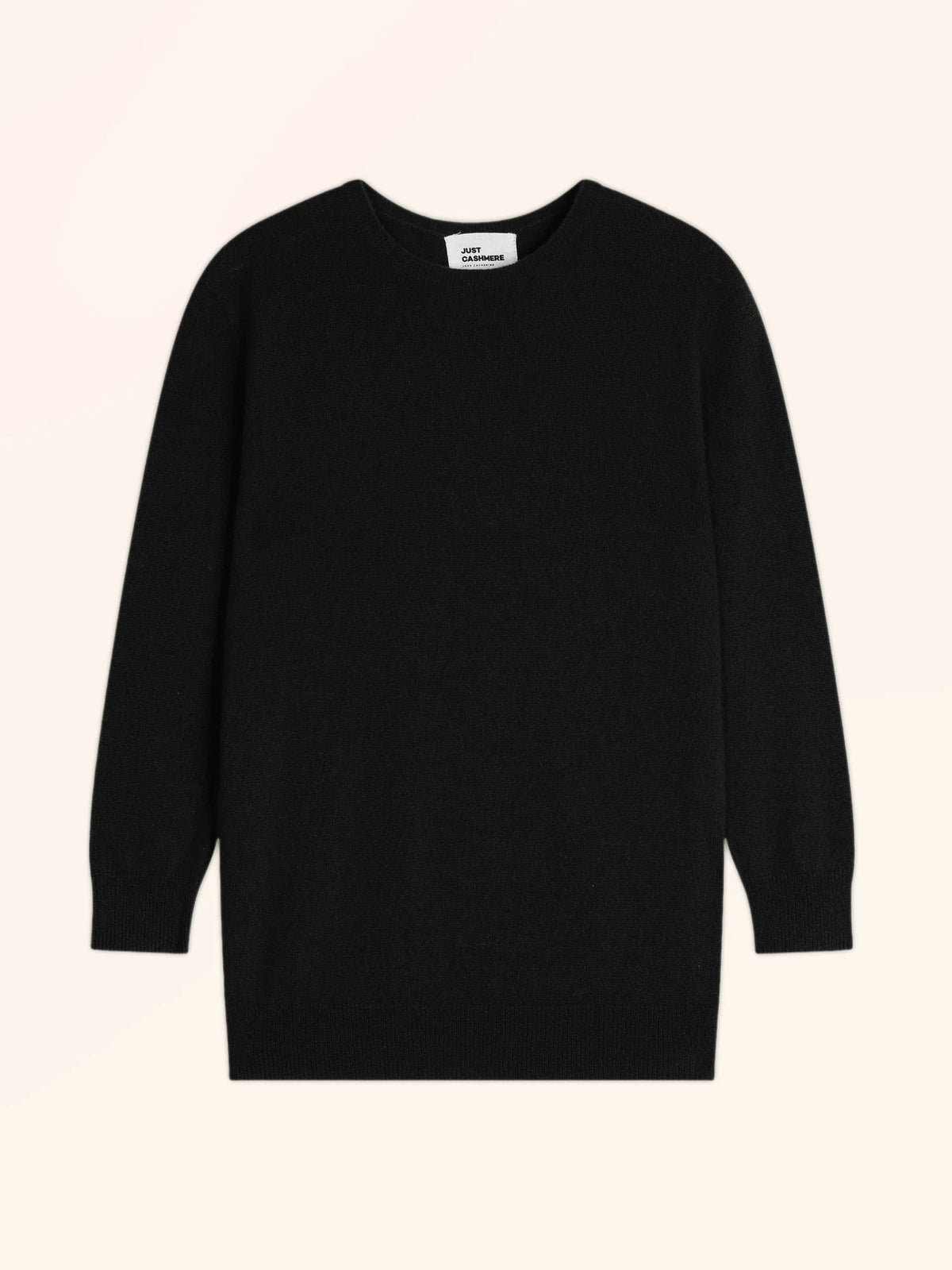 JANICE Pull Col Rond Boutonné Dos Noir