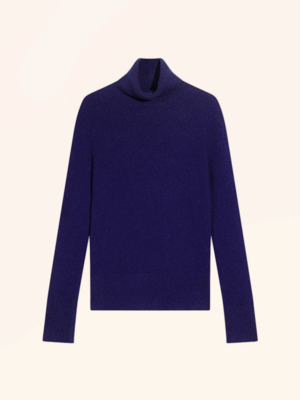 LEXIE Pullover Rollkragen Tiefviolett