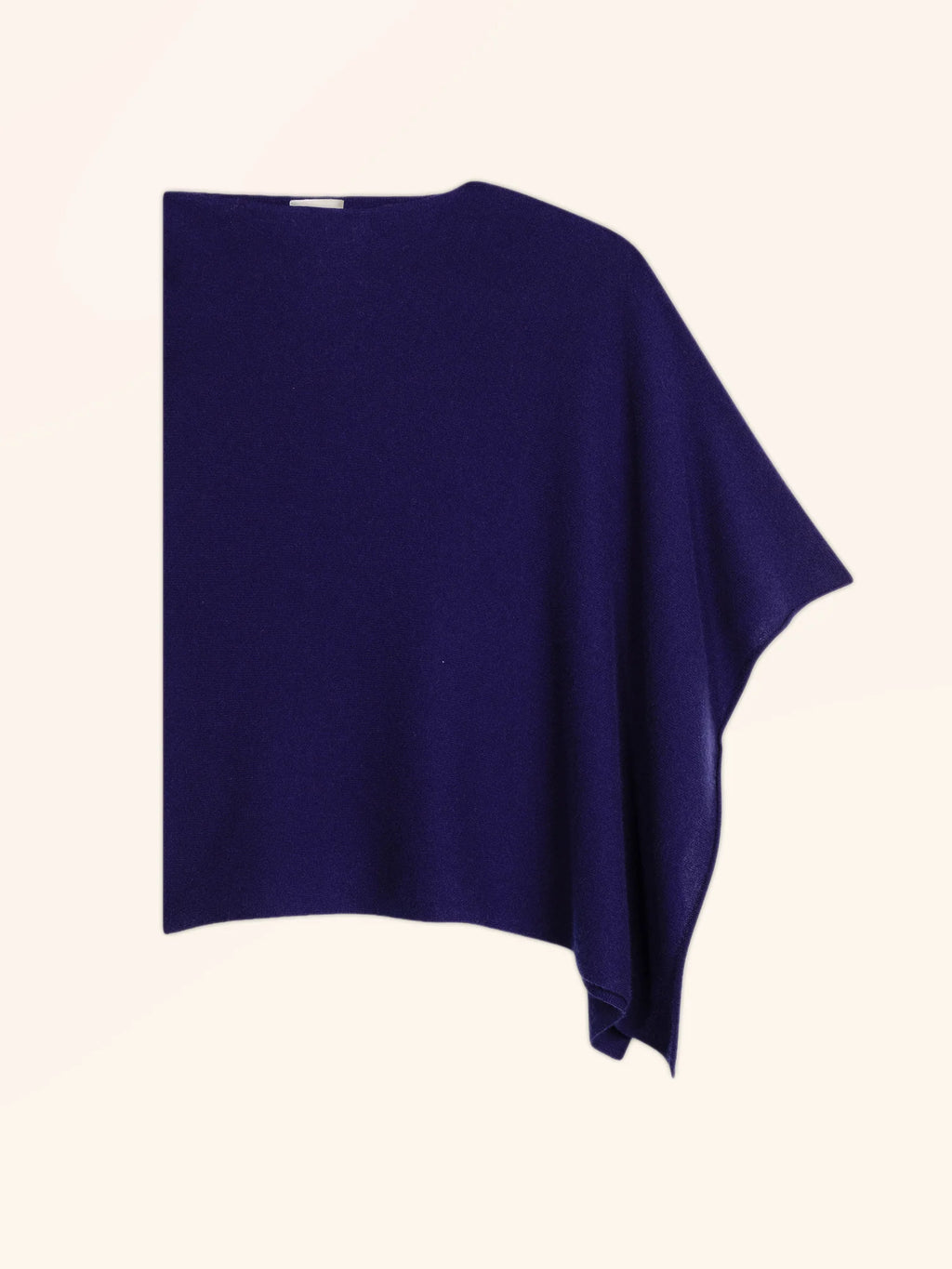 MEREDITH Poncho Tiefviolett