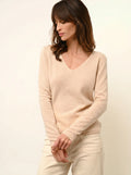 JOAN Pull Col V Sable