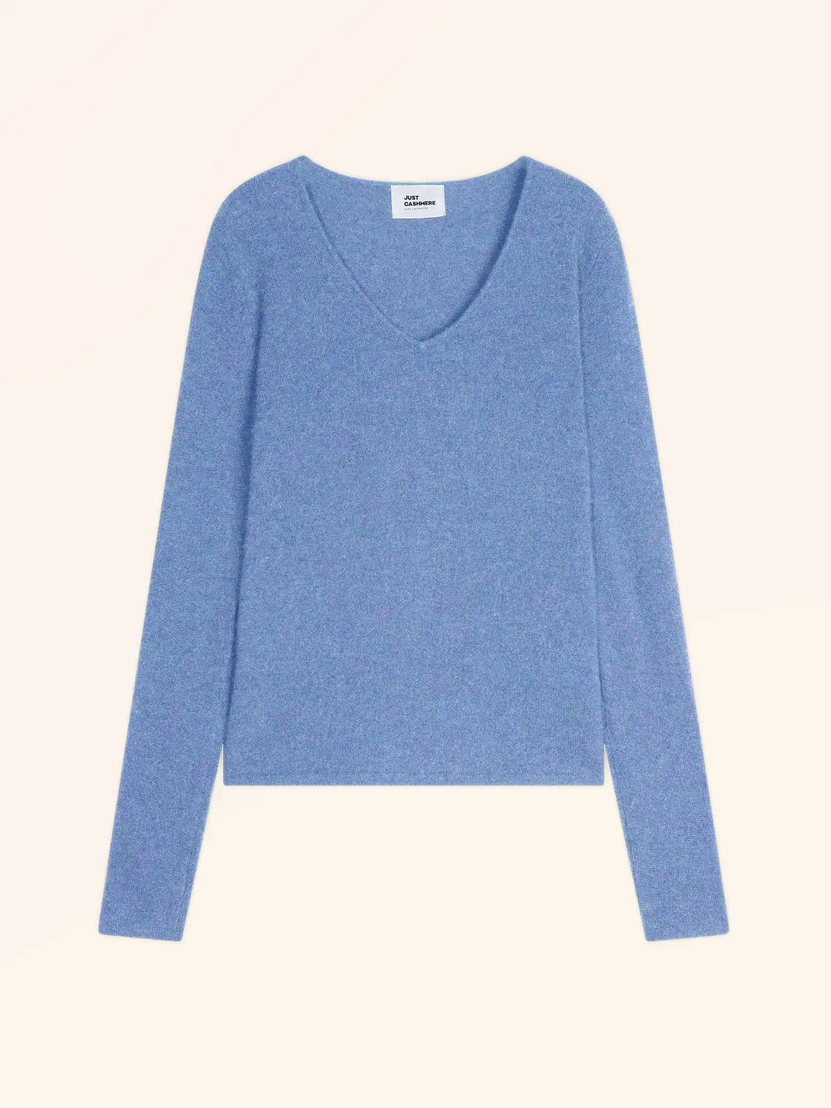JOAN Pull Col V Ciel