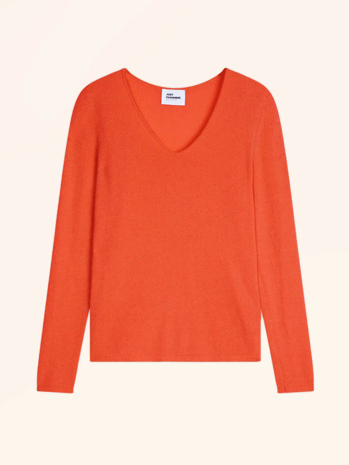 JOAN Pull Col V Orange