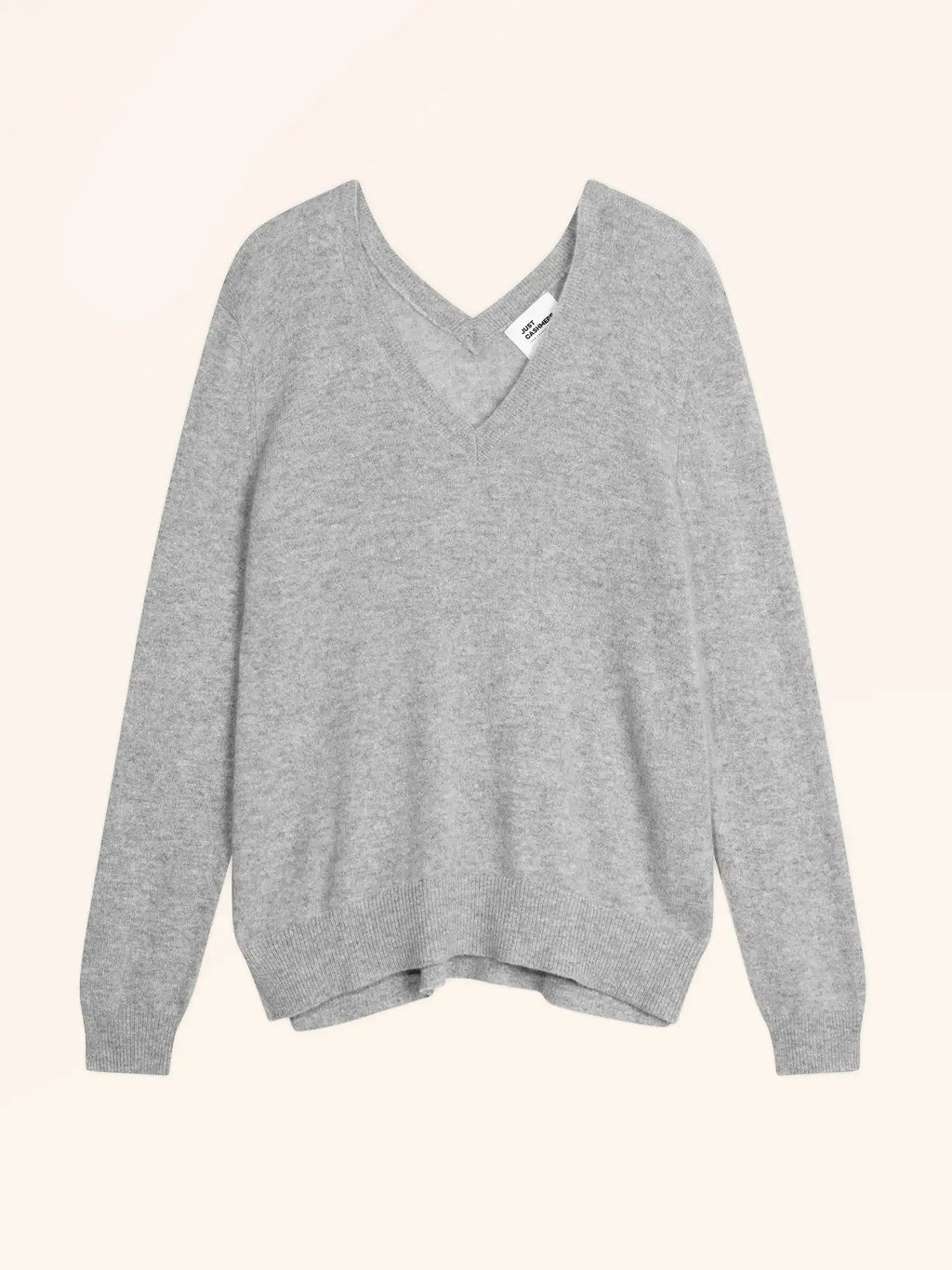 OPAL Sweater V-Neck Front and Back Heather Cloud