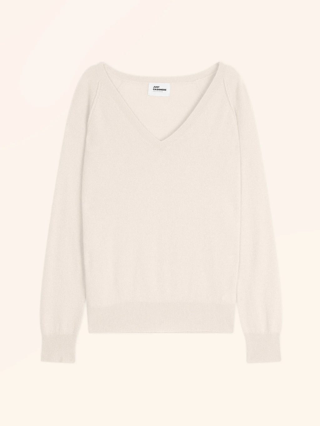 PHOEBE Sweater V-Neck Ivory