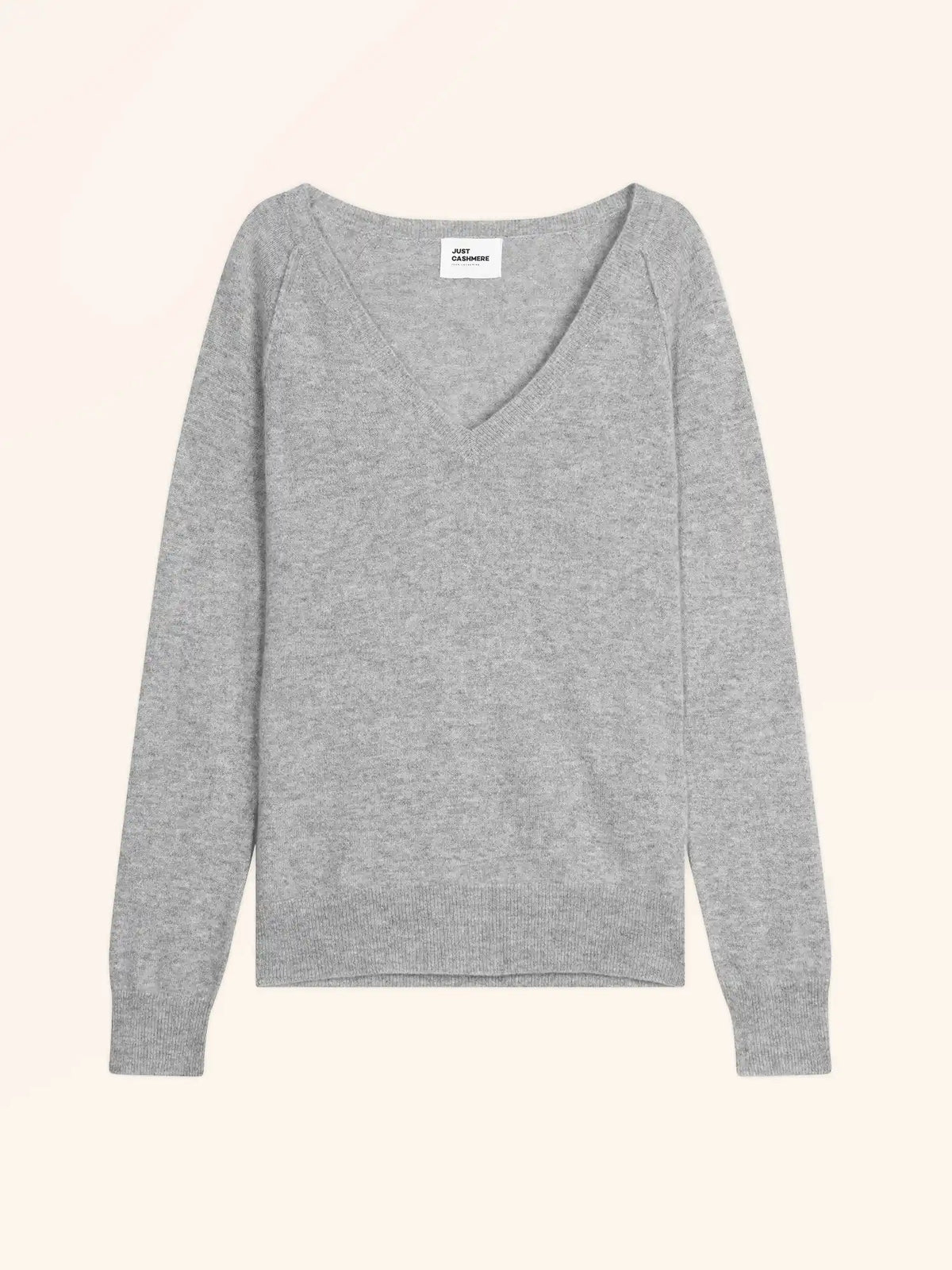 PHOEBE Pull Col V Nuage Chiné