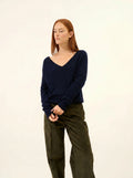 PHOEBE Pull Col V Bleu Marine