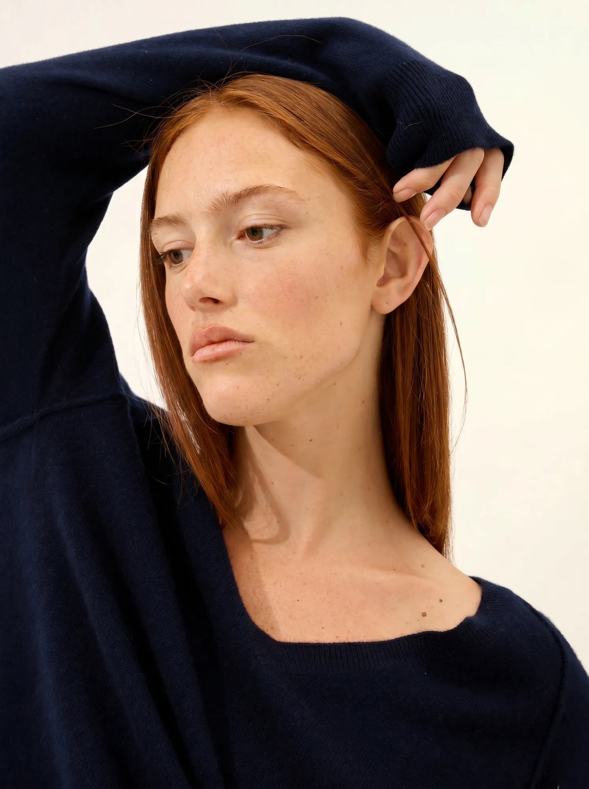 PHOEBE Pull Col V Bleu Marine