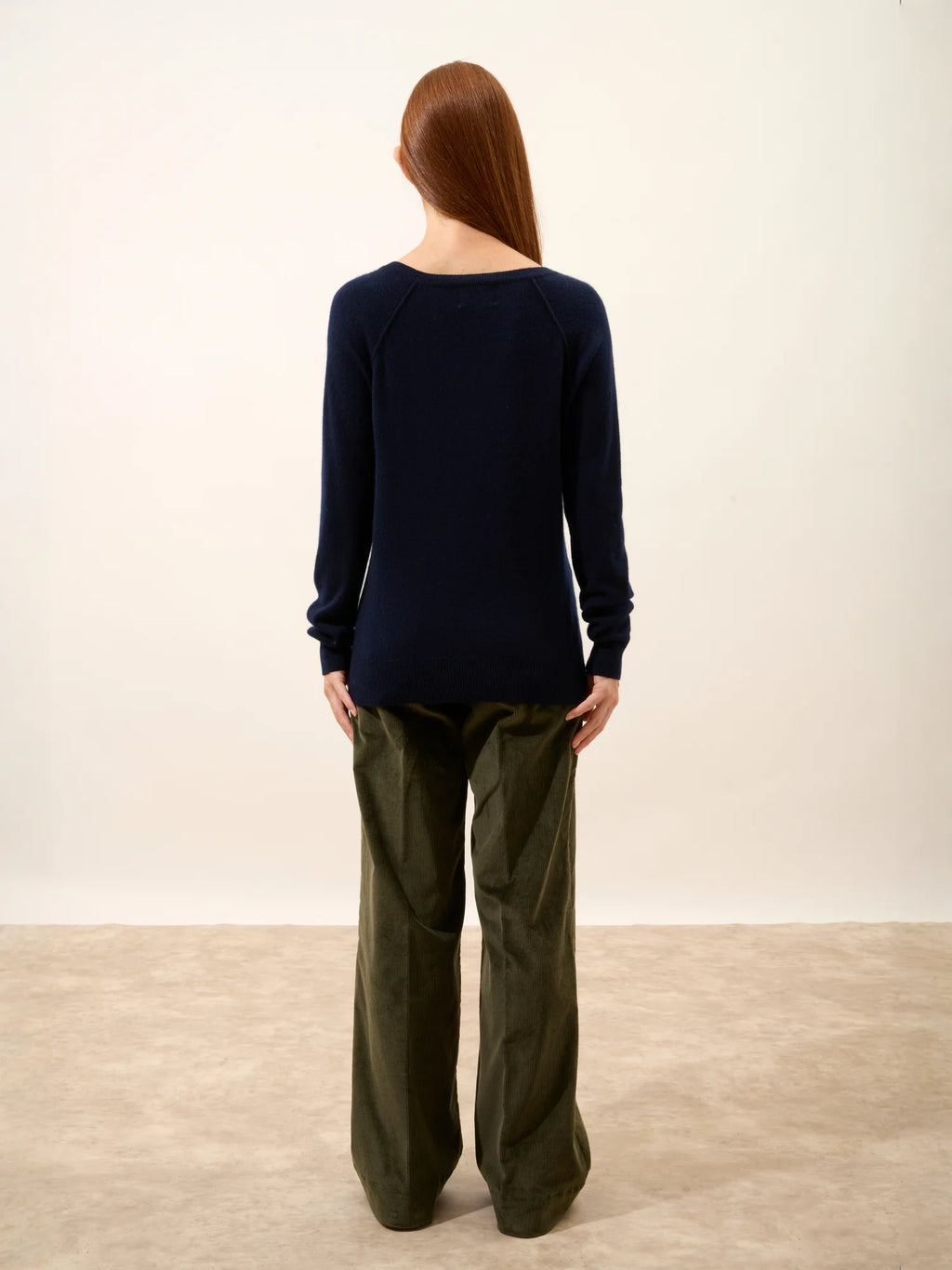PHOEBE Pull Col V Bleu Marine