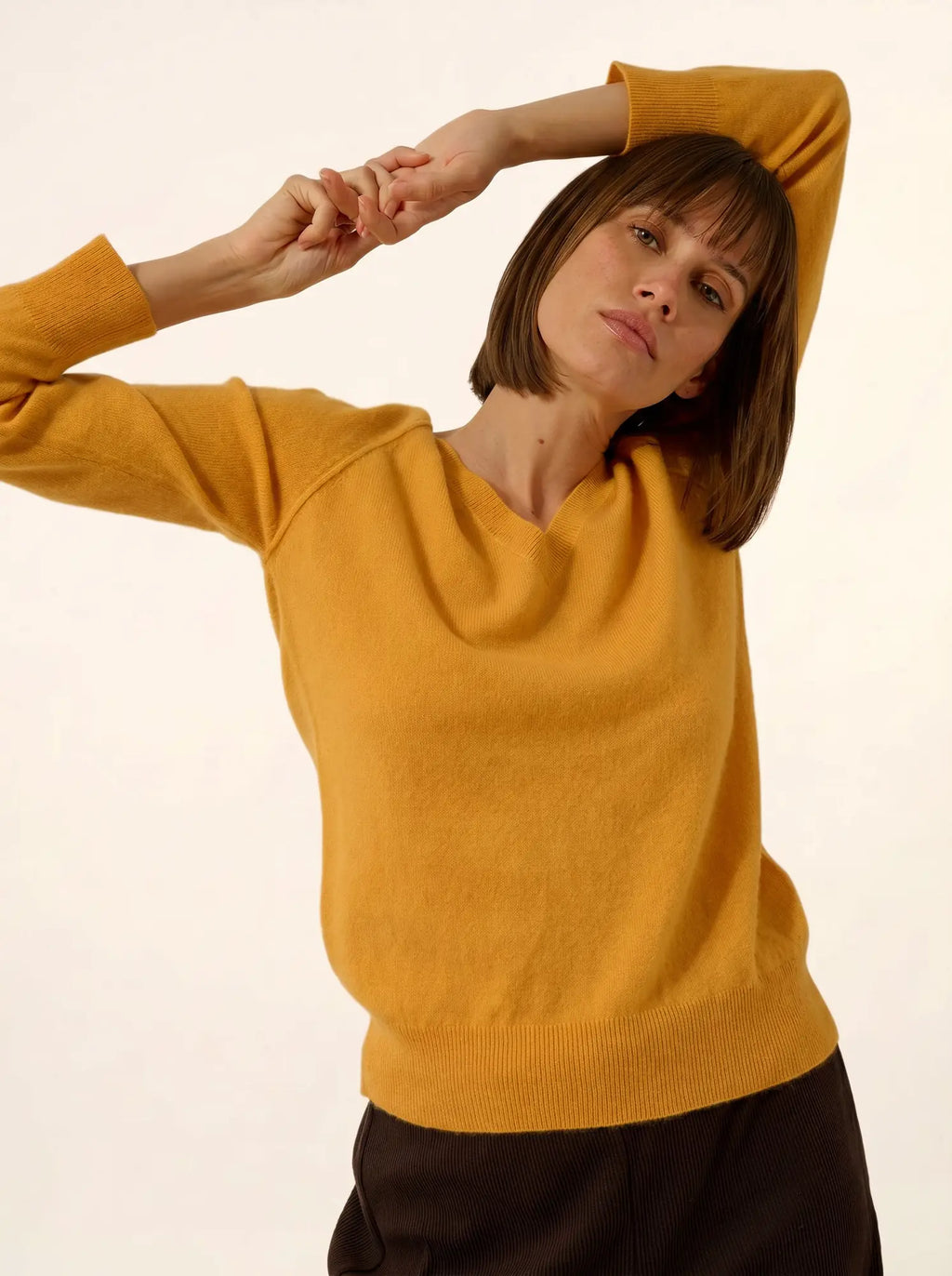 PHOEBE Pull Col V Curcuma