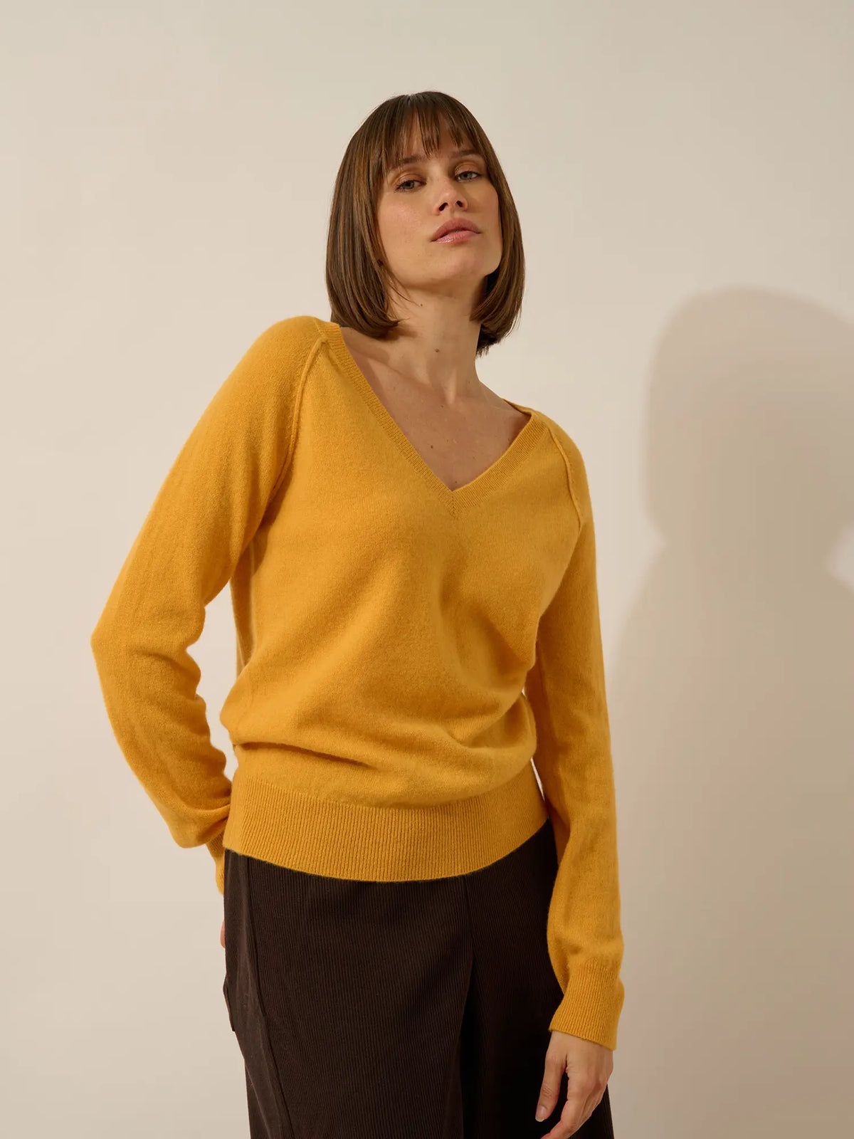 PHOEBE Pull Col V Curcuma