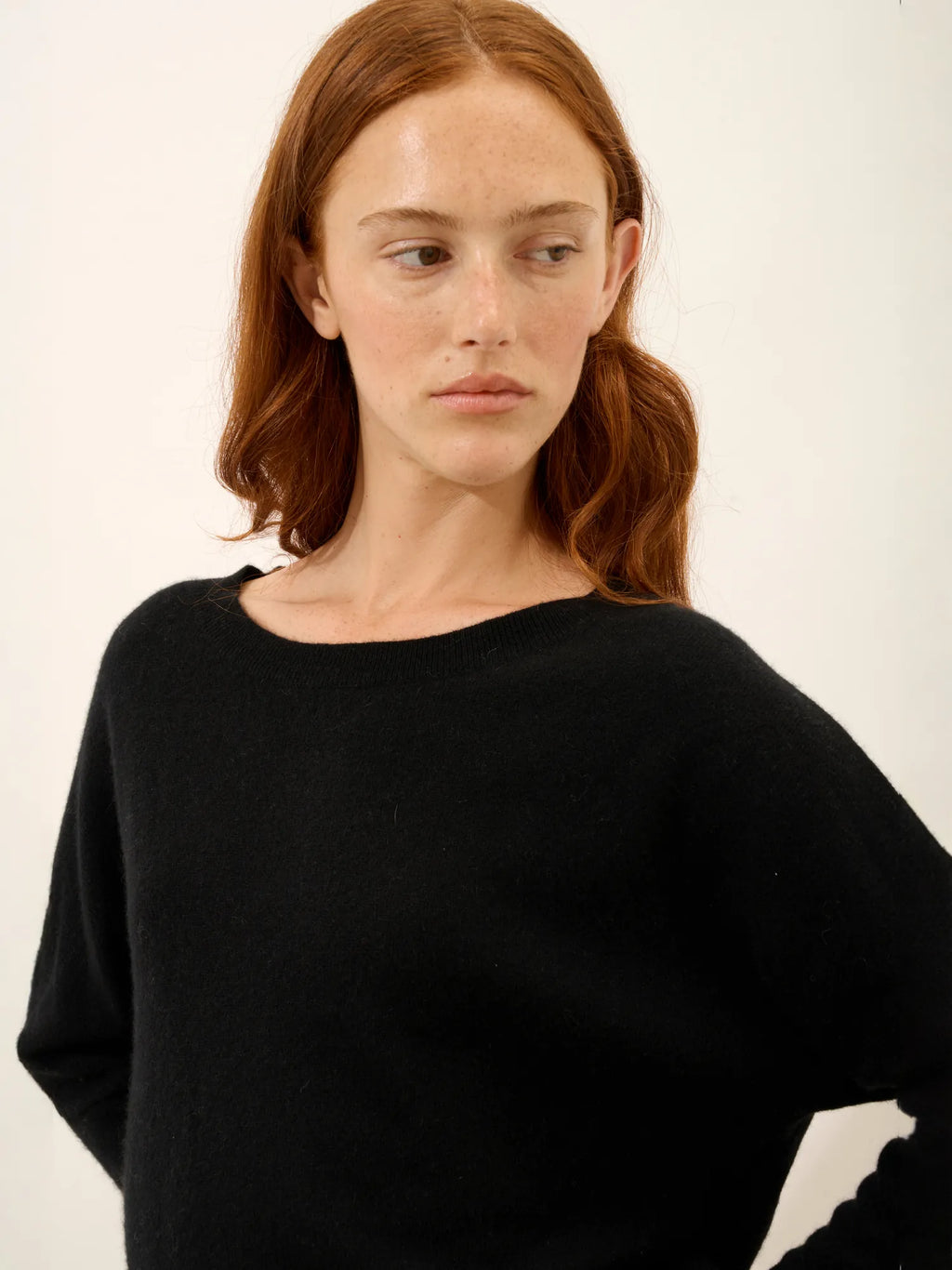 REBECCA Pull Chauve Souris Noir