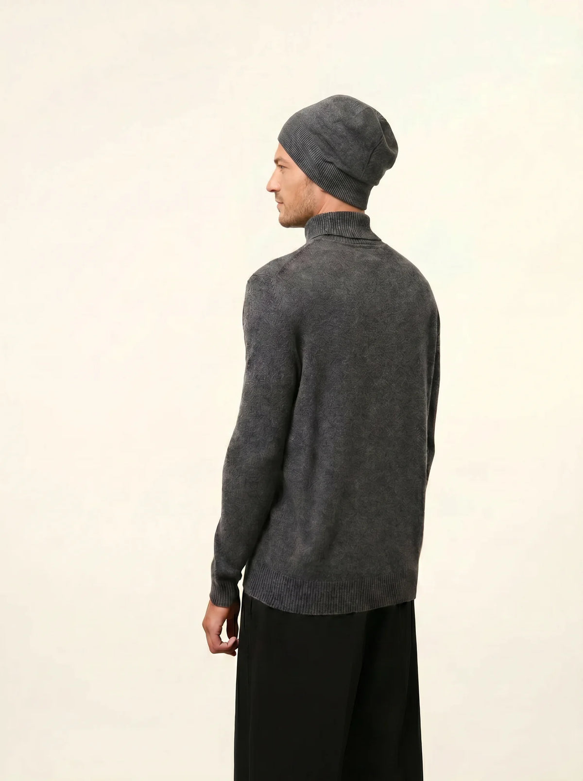 GINGER Bonnet Anthracite Chiné