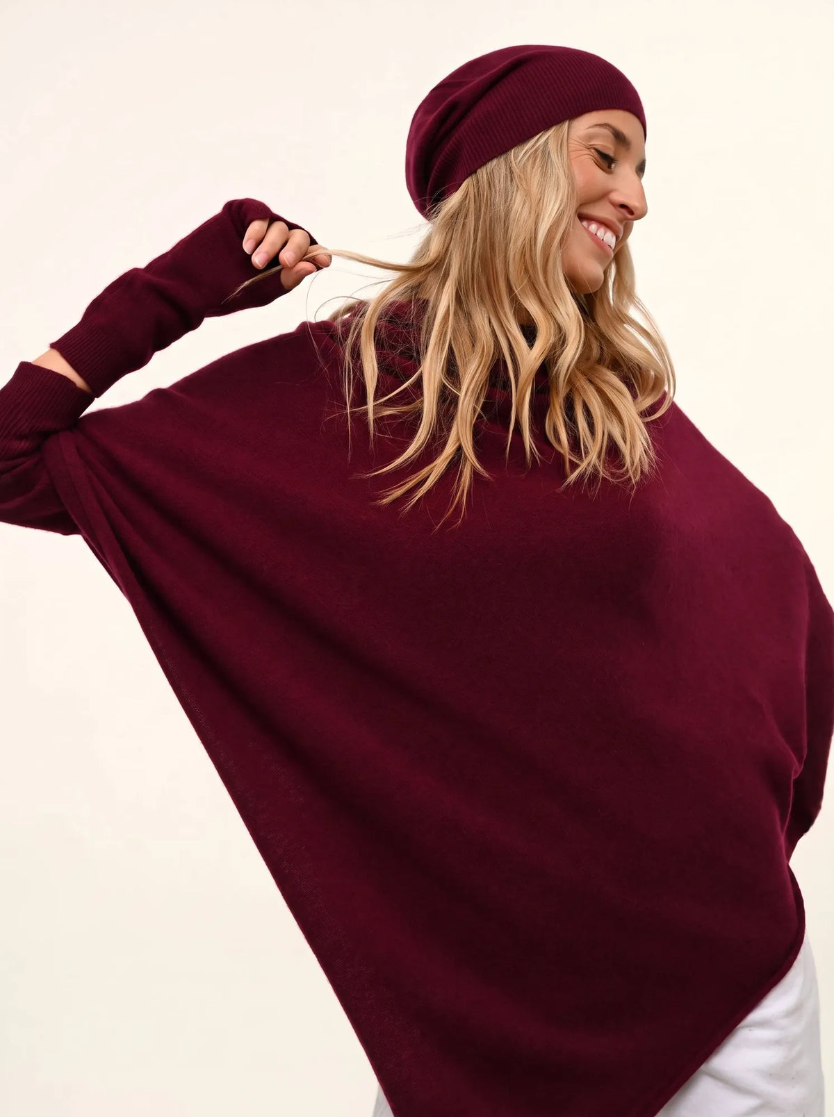 GINGER Bonnet Bordeaux