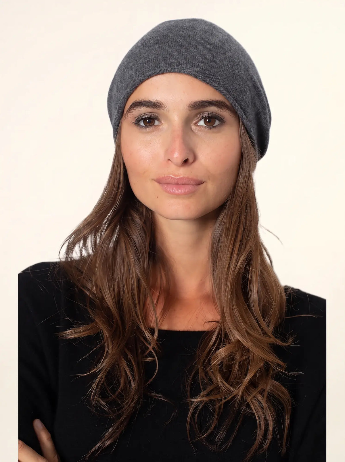 LAUREN Beanie Heather Charcoal