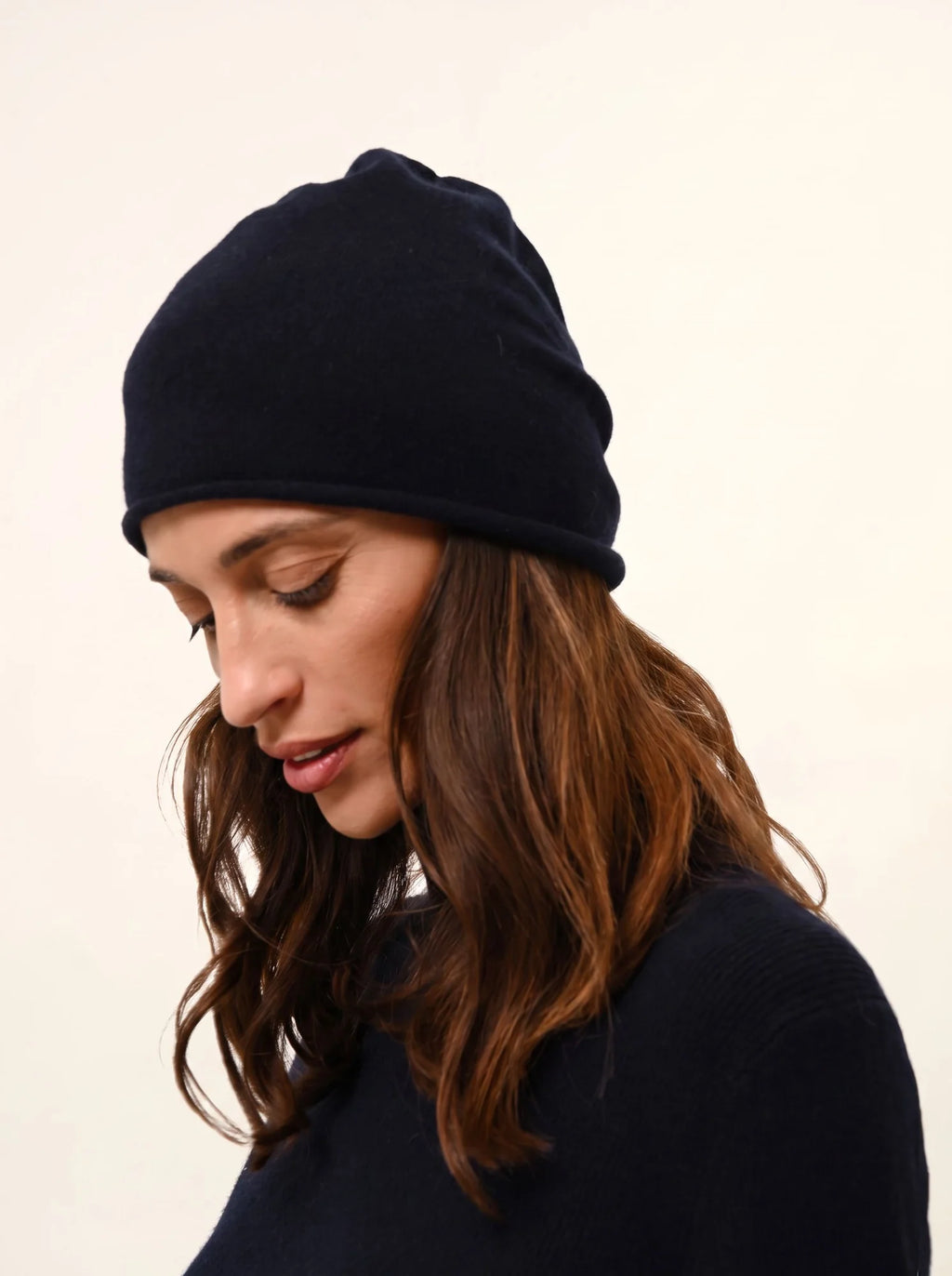 LAUREN Bonnet Bleu Marine