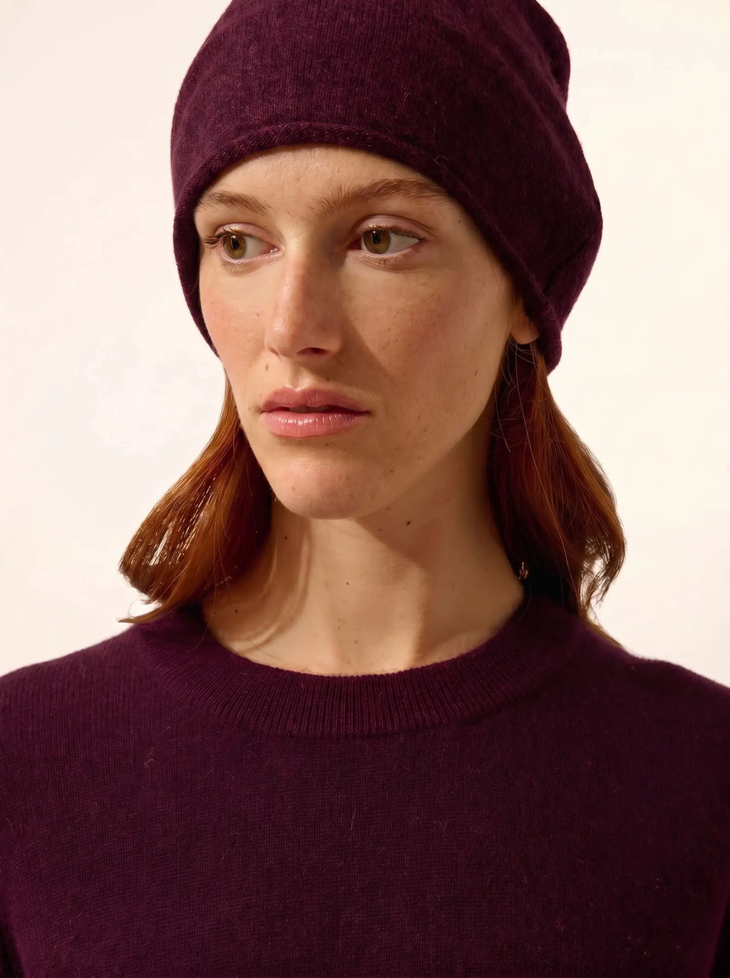 LAUREN Beanie Burgundy