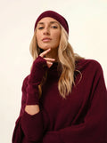 ZOE Mitaines Bordeaux