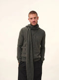 SPENCER Scarf Heather Khaki