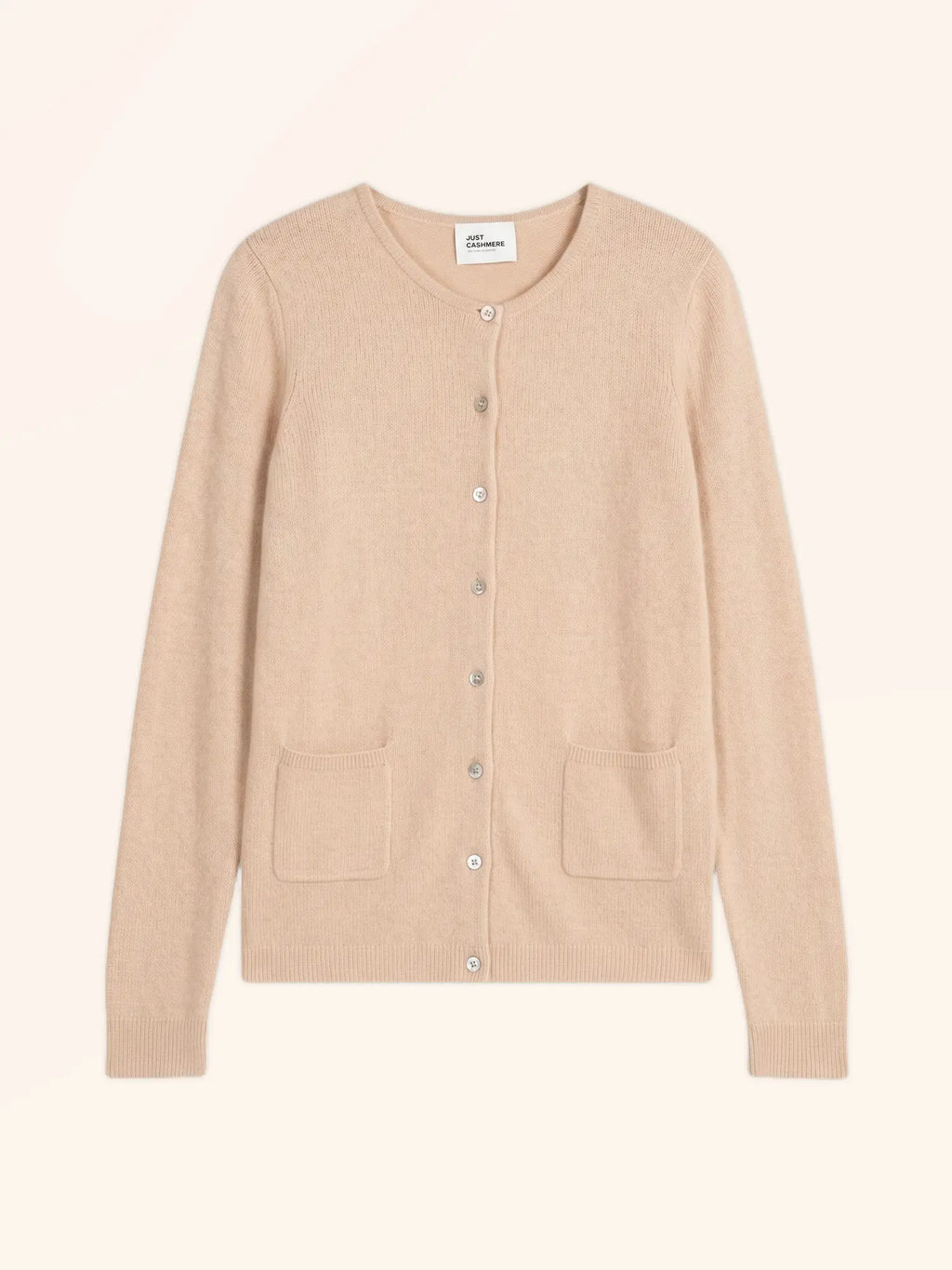 KATHARINE Cardigan Col Rond Sable